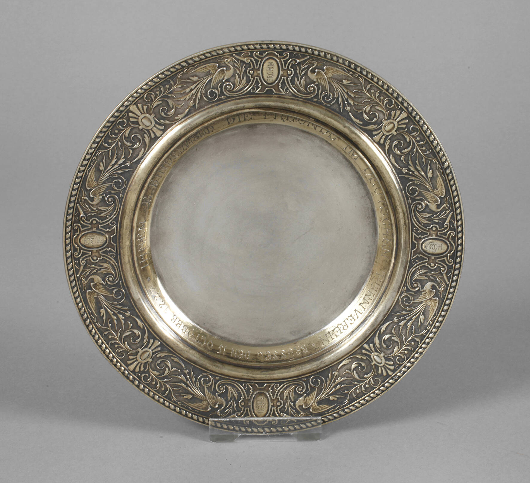 Silberteller Historismus