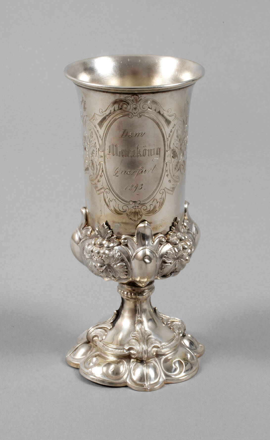 Silberpokal „Dem Mannkönig“