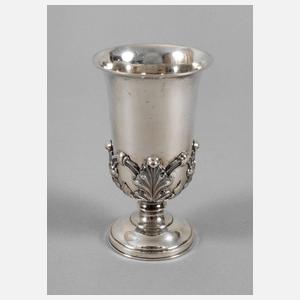 Silberbecher Spätbiedermeier