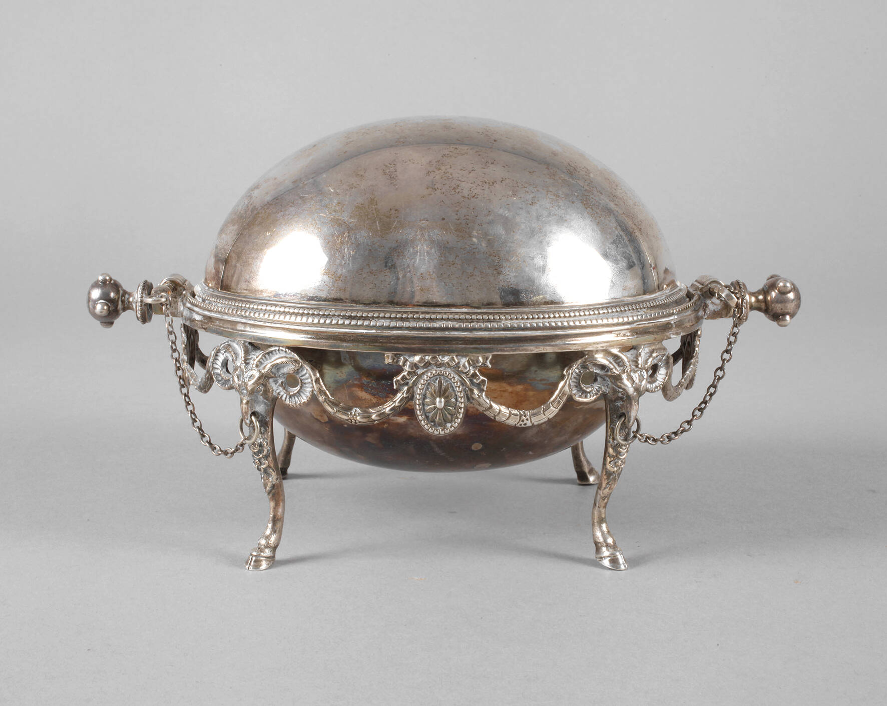 Klassizistischer Tafelaufsatz Silber England