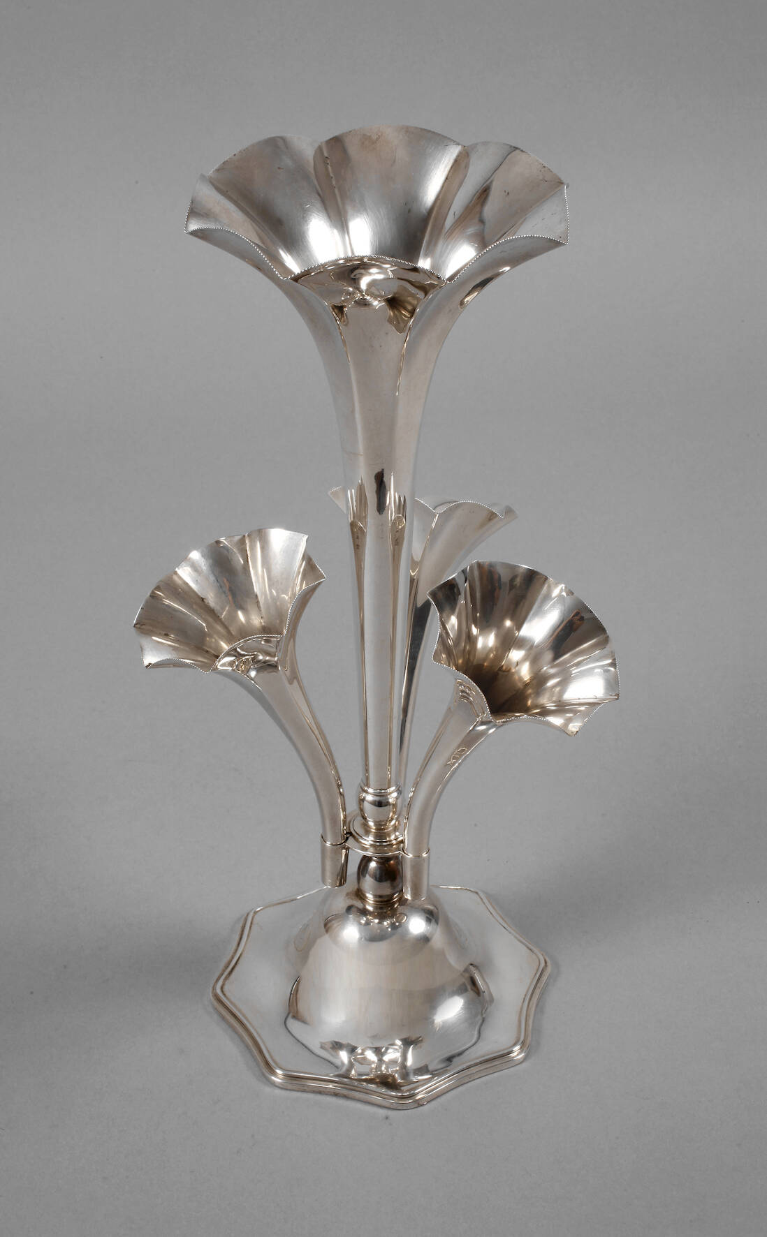 Tischdekoration England Silber