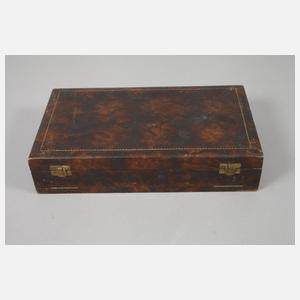 Bürstenset im Etui Silber