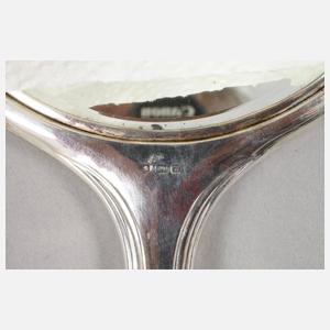 Bürstenset im Etui Silber