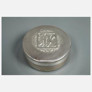 Drei Pillendosen Silber