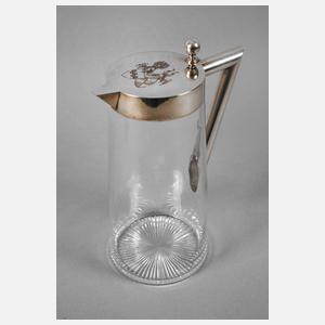 Kanne mit Silbermontierung aus Adelsbesitz