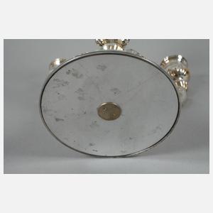 Silberleuchter in Barockform