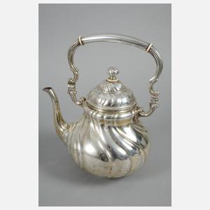 Silberkanne mit Rechaud