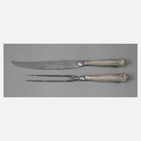 Messer und Gabel Silber Augsburg111