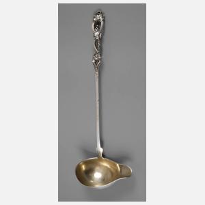 Silberkelle Spätbiedermeier