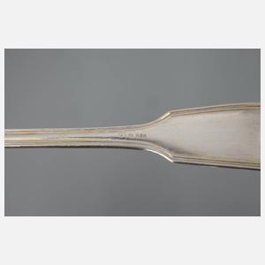 Fischbesteck Silber