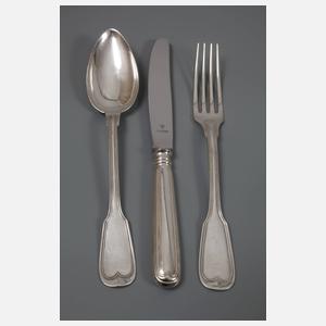 Silberbesteck Augsburger Faden