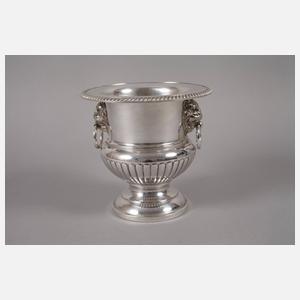 Versilberter Weinkühler