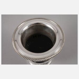 Versilberter Weinkühler