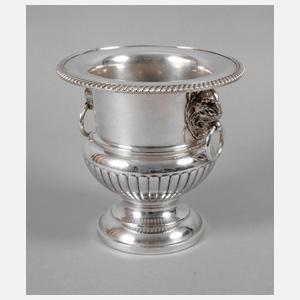 Versilberter Weinkühler