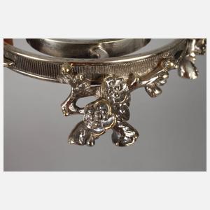 Vier Tafelständer Christofle & Baccarat