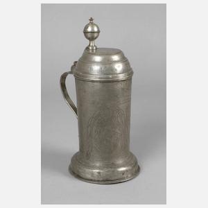 Zinnwalzenkrug aus Adelsbesitz