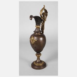Beistellkanne Bronze Historismus