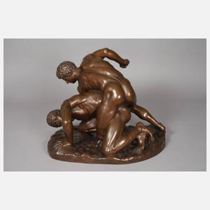 Antikenrezeption zwei kämpfende Ringer