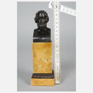 Bronzebüste Blinder Homer