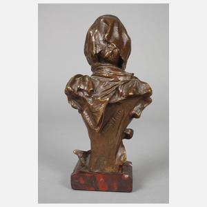 Georges van der Straeten, Mädchenbüste "April"