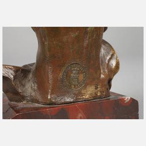 Georges van der Straeten, Mädchenbüste "April"