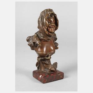 Georges van der Straeten, Mädchenbüste "April"