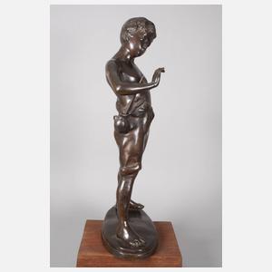 nach Louis Auguste Moreau, Knabenplastik