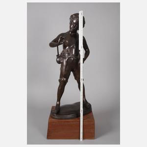 nach Louis Auguste Moreau, Knabenplastik