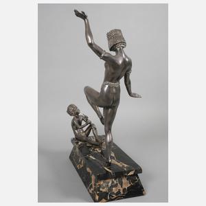 Émile Adolphe Monier, Ägyptische Tänzerin