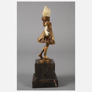 Hans Keck, Chryselephantin Pierrette