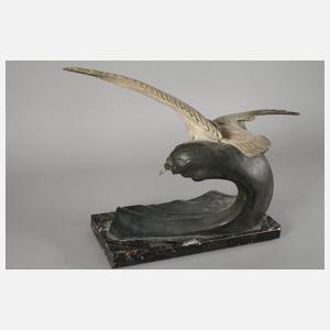 J. Loriot, Möwe im Flug