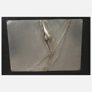 Jo Miard, Edelstahl-Flachrelief