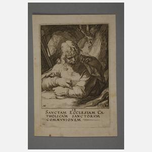 Hendrick Goltzius, Konvolut Aposteldarstellungen