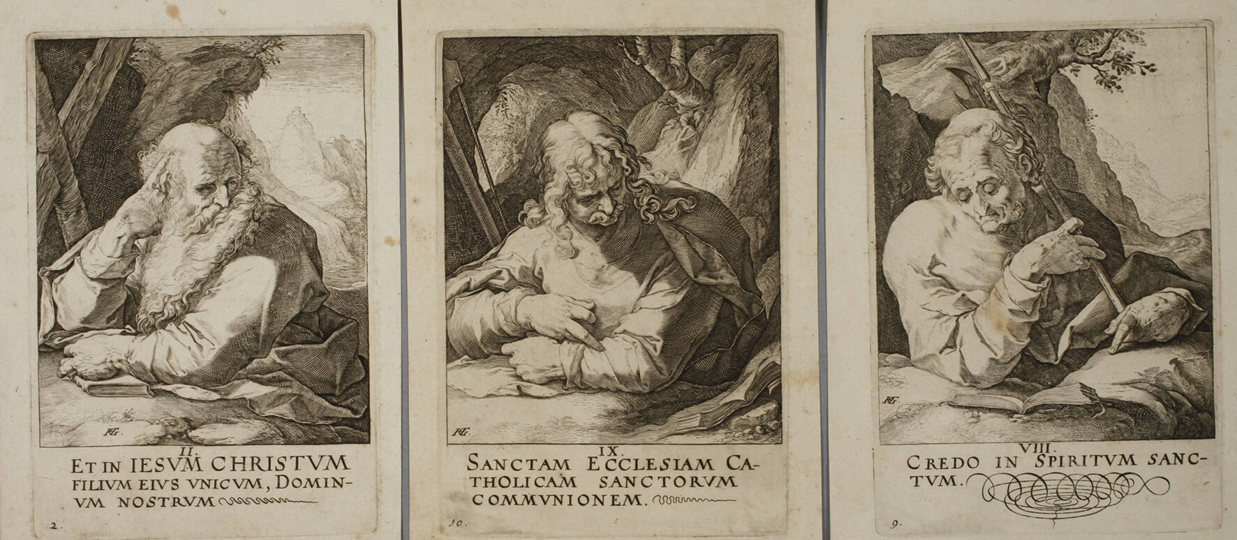 Hendrick Goltzius, Konvolut Aposteldarstellungen