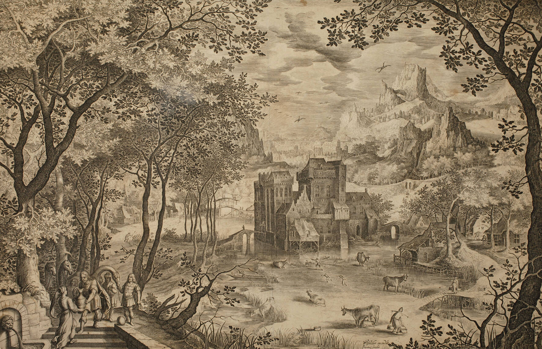 Joannes van Londerseel, Biblische Szene