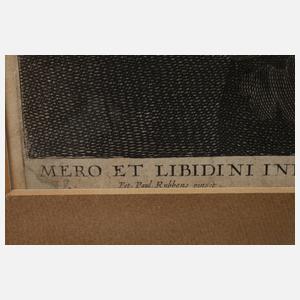 nach Peter Paul Rubens, Bacchus mit Begleiterin