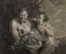 nach Peter Paul Rubens, Bacchus mit Begleiterin