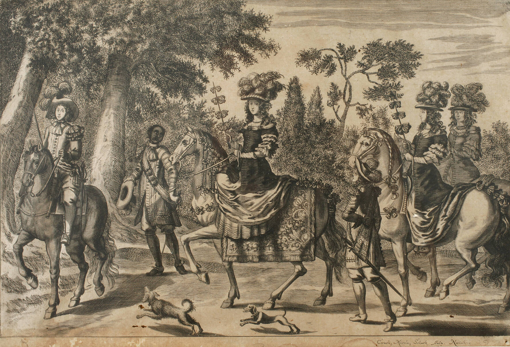 Cornelius Nicolaus Schurtz, Der Ausritt