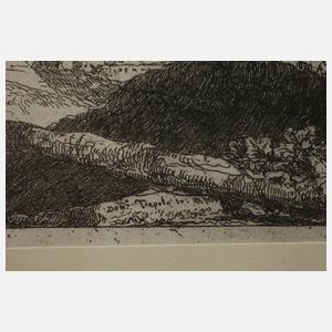 Giovanni Domenico Tiepolo, Flucht nach Ägypten