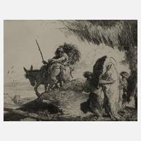 Giovanni Domenico Tiepolo, Flucht nach Ägypten111