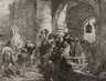 Giovanni Domenico Tiepolo, Ankunft in einer Stadt