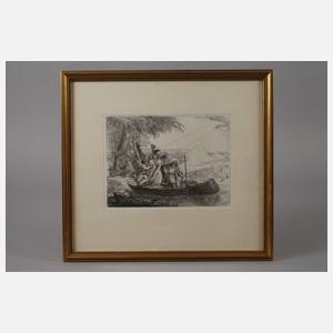 Giovanni Domenico Tiepolo, Flucht nach Ägypten