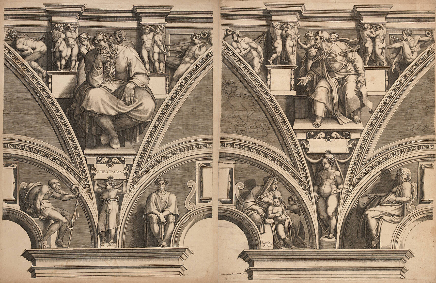 Der Prophet Jeremia und Ezechiel