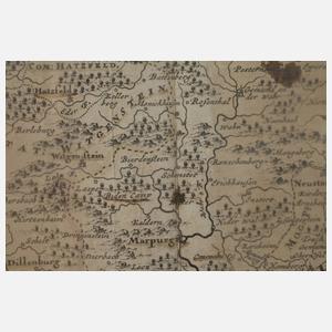 Kupferstichkarte Hessen