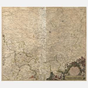 Kupferstichkarte Hessen