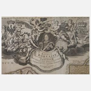 Johann Baptist Homann, Kupferstichkarte Ostpreußen