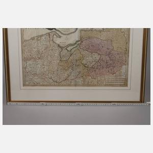 Johann Baptist Homann, Kupferstichkarte Ostpreußen