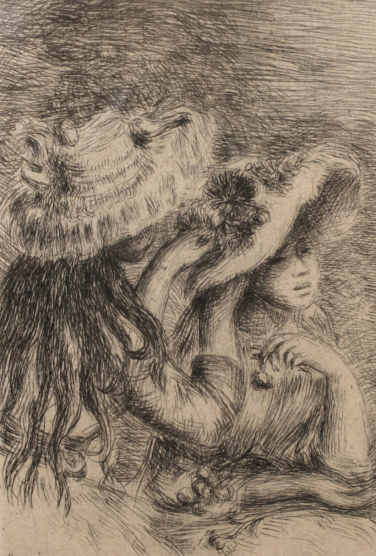 Pierre-Auguste Renoir, "Le Chapeau Epinglé"