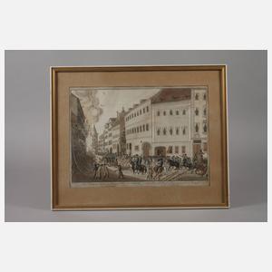 Johann Christian Schnorr, Jena zur Schlacht bei Jena-Auerstedt 1806