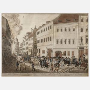 Johann Christian Schnorr, Jena zur Schlacht bei Jena-Auerstedt 1806